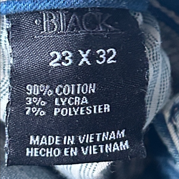 Buckle skinny jeans black label acid wash distressed‎ stretch tall - Picture 10 of 12